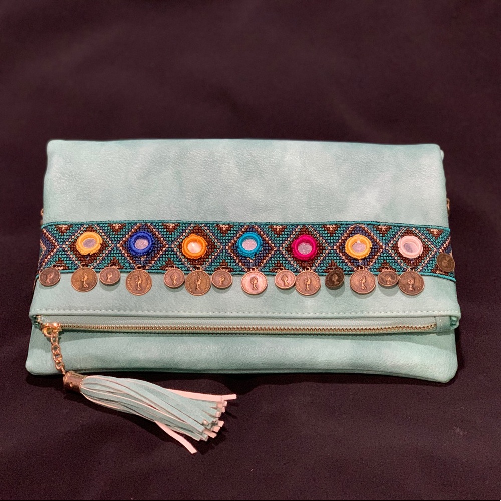 Embellished VIETA Clutch